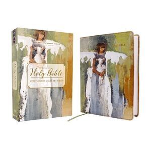 Nrsvue, Holy Bible, Anne Neilson Angel Art Series, Leathersoft, Multi-Color, Com